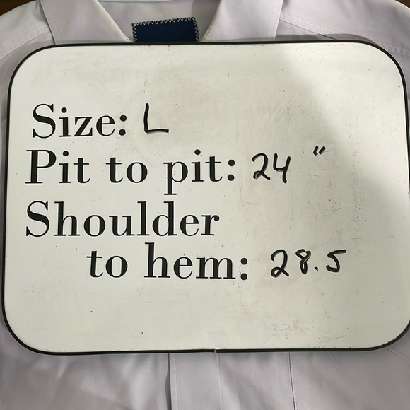 Tommy Bahama Dress Shirt Large Silk Blend Lilac Button Down - Picture 8 of 8